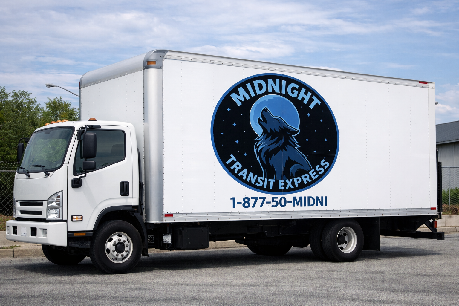 Midnight Transit Express box truck